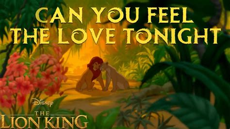 can u feel the love lyrics|can you feel the love lyrics lion king.